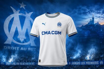 Le nouveau maillot de l'OM