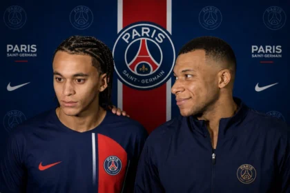 Ethan et Kylian Mbappe