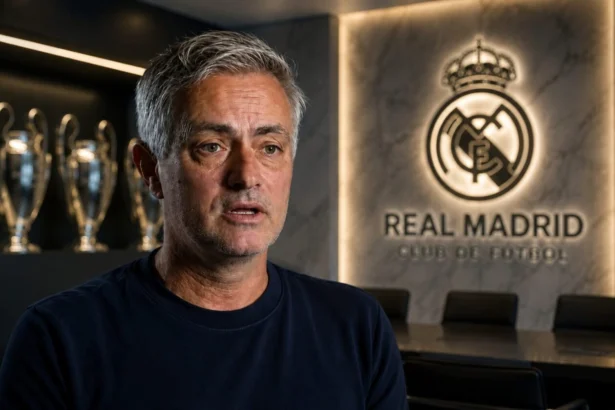 José Mourinho - Real Madrid (Credit photo Real Madrid, Montage Kickfootball.fr)