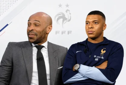 Thierry Henry et Kylian Mbappé (Crédit photo FFF, montage kickfootball.fr)