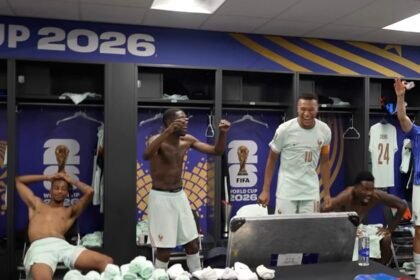Coupe du Monde : la joie des Bleus dans le vestiaire