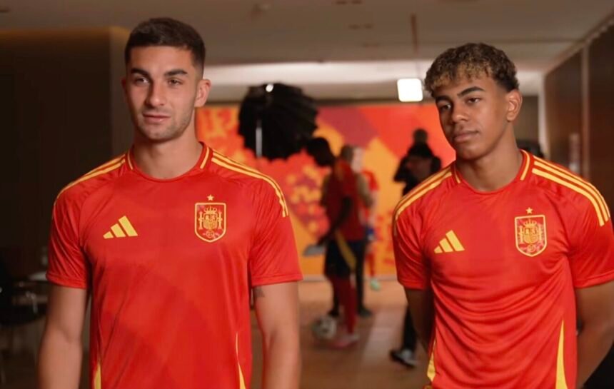 Ferran Torres et Lamine Yamal