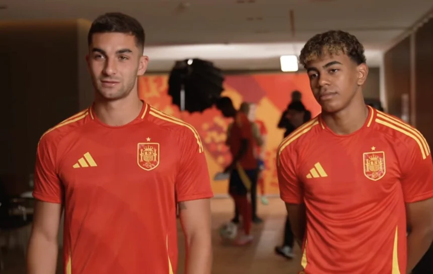 Ferran Torres et Lamine Yamal