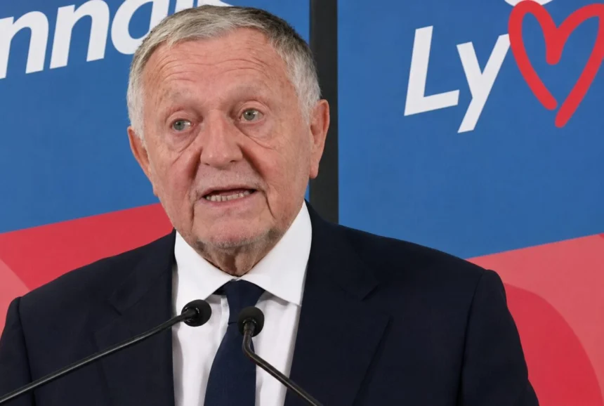 Jean-Michel Aulas (Credit photo Campagne Jean-Michel Aulas)