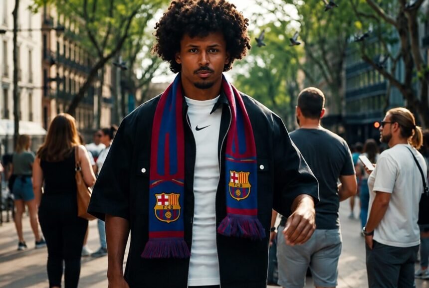 Karim Adeyemi (Credit Photo FC Barcelone)