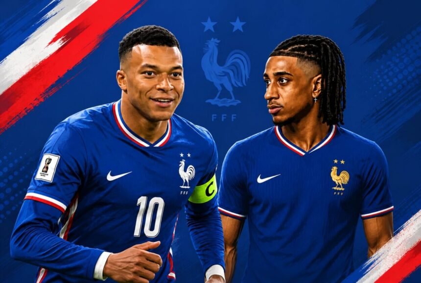 Mbappé et Olise (Montage Kickfootball.fr)