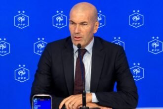 Zinedine zidane (CRedit photo conf de presse Youtube FFF)