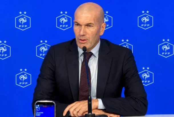 Zinedine zidane (CRedit photo conf de presse Youtube FFF)