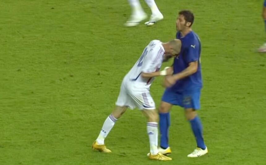 Materazzi et Zidane