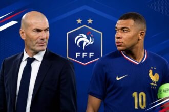 Zidane et Mbappé (Credit photo FFF / montage Kickfootball.fr)
