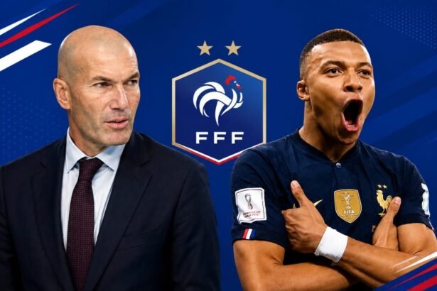 Zidane et Mbappé (Credit photo FFF / montage Kickfootball.fr)
