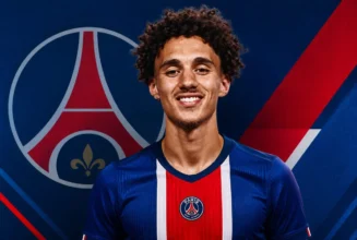 Akliouche (credit photo PSG / montahe Kickfootball.fr)
