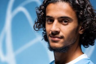 Bouaddi à Manchester City (Credit photo City)