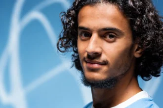 Bouaddi à Manchester City (Credit photo City)
