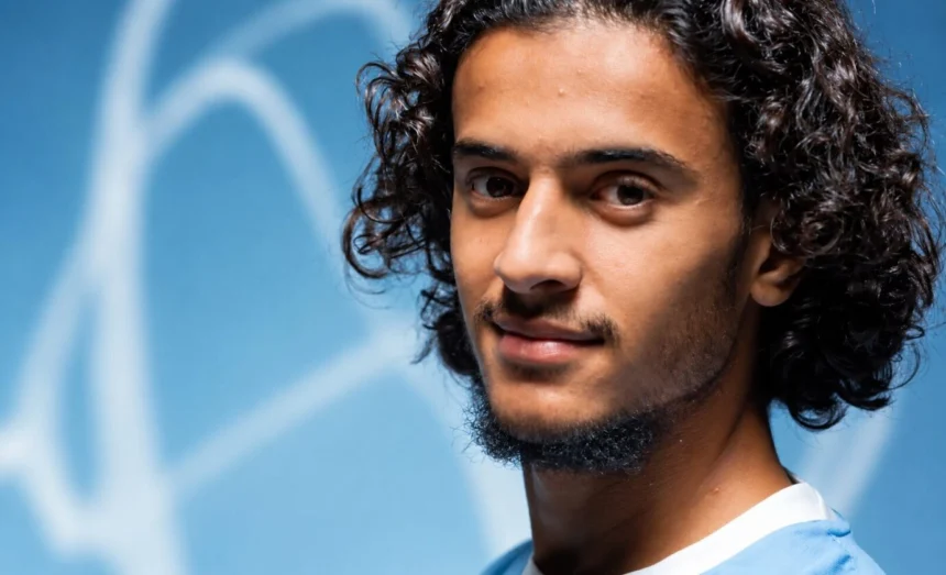 Bouaddi à Manchester City (Credit photo City)