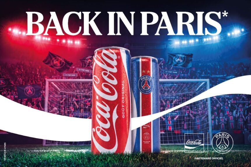 Coca Cola et le PSG (crédit photo PSG)