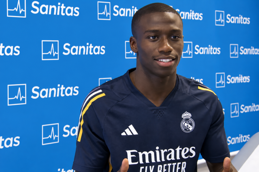 Ferland Mendy - copyright Real Madrid