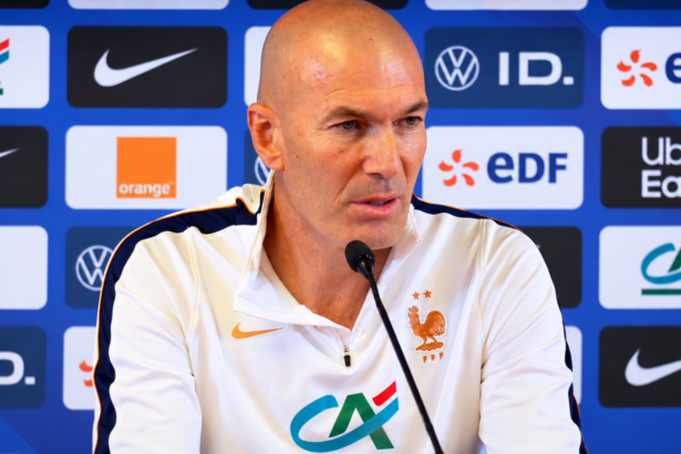 Zinedine zidane (Credit photo conf de presse Youtube FFF)