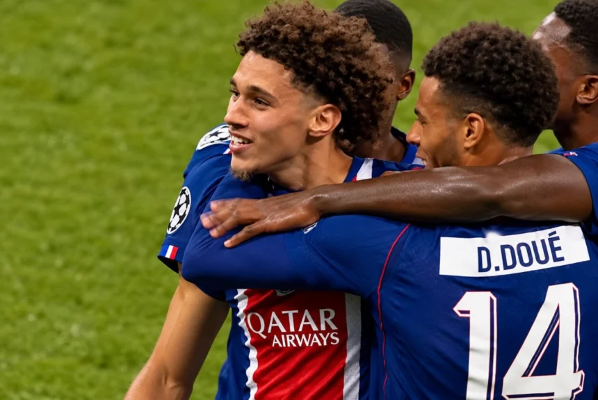 Akliouche PSG (crédit L1+)