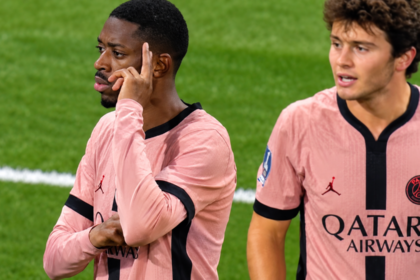 Dembélé et Neves - (crédit photo L1+ / PSG)
