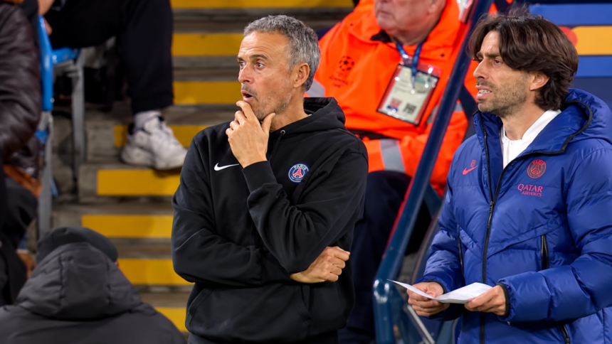 Luis Enrique PSG (crédit photo L1+)