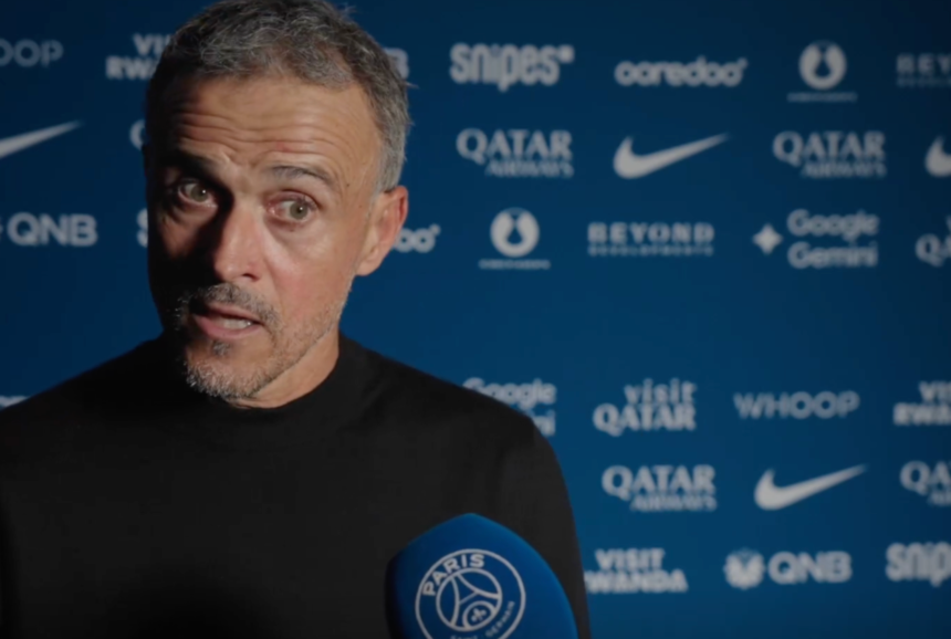 Luis Enrique (crédit photo PSG)