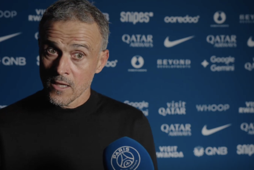 Luis Enrique (crédit photo PSG)